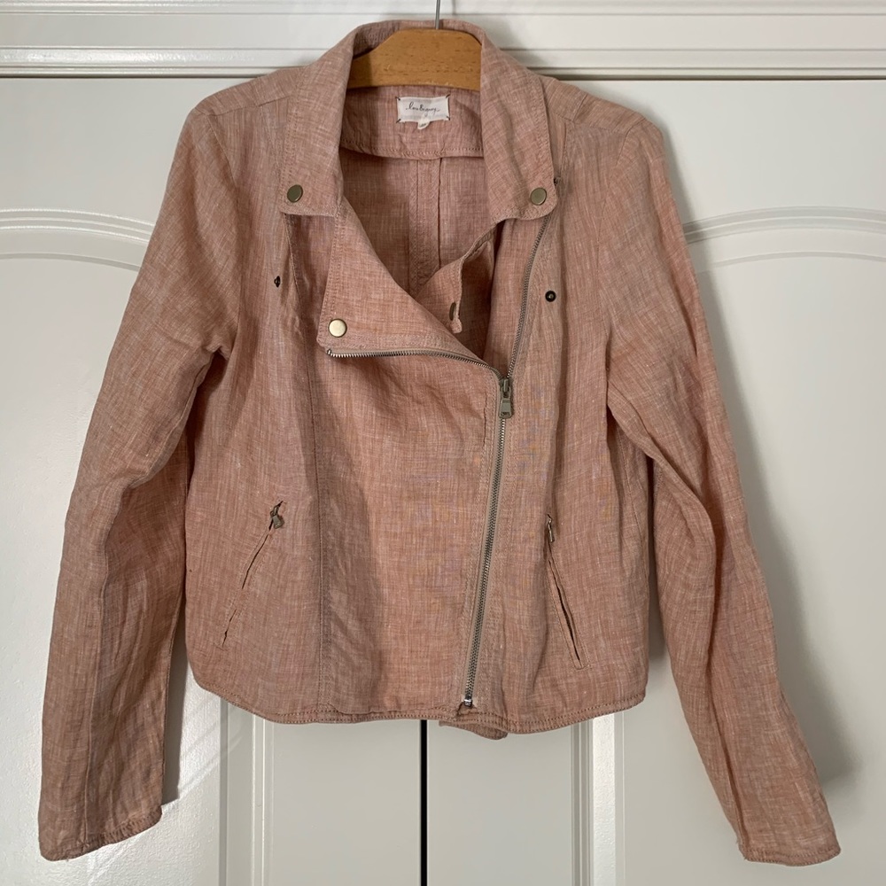 Lou & Grey Pink Moto Jacket